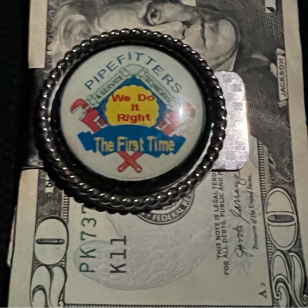 Vintage Silver Money Clip